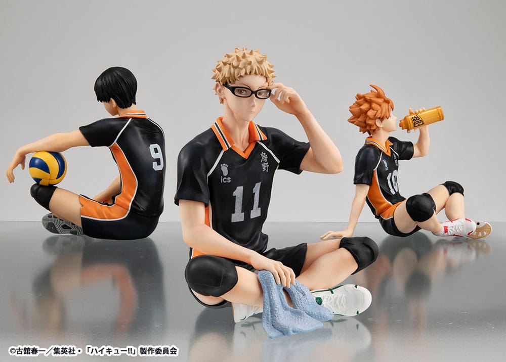 Haikyu!! G.E.M. Series PVC Statue Kei Tsukishima Palm Size 9 cm 4535123843730
