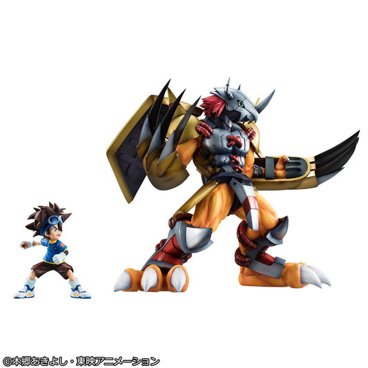 Digimon Adventure Precious G.E.M. Series PVC Statue Wargreymon & Taichi Yagami 25 cm 4535123843815