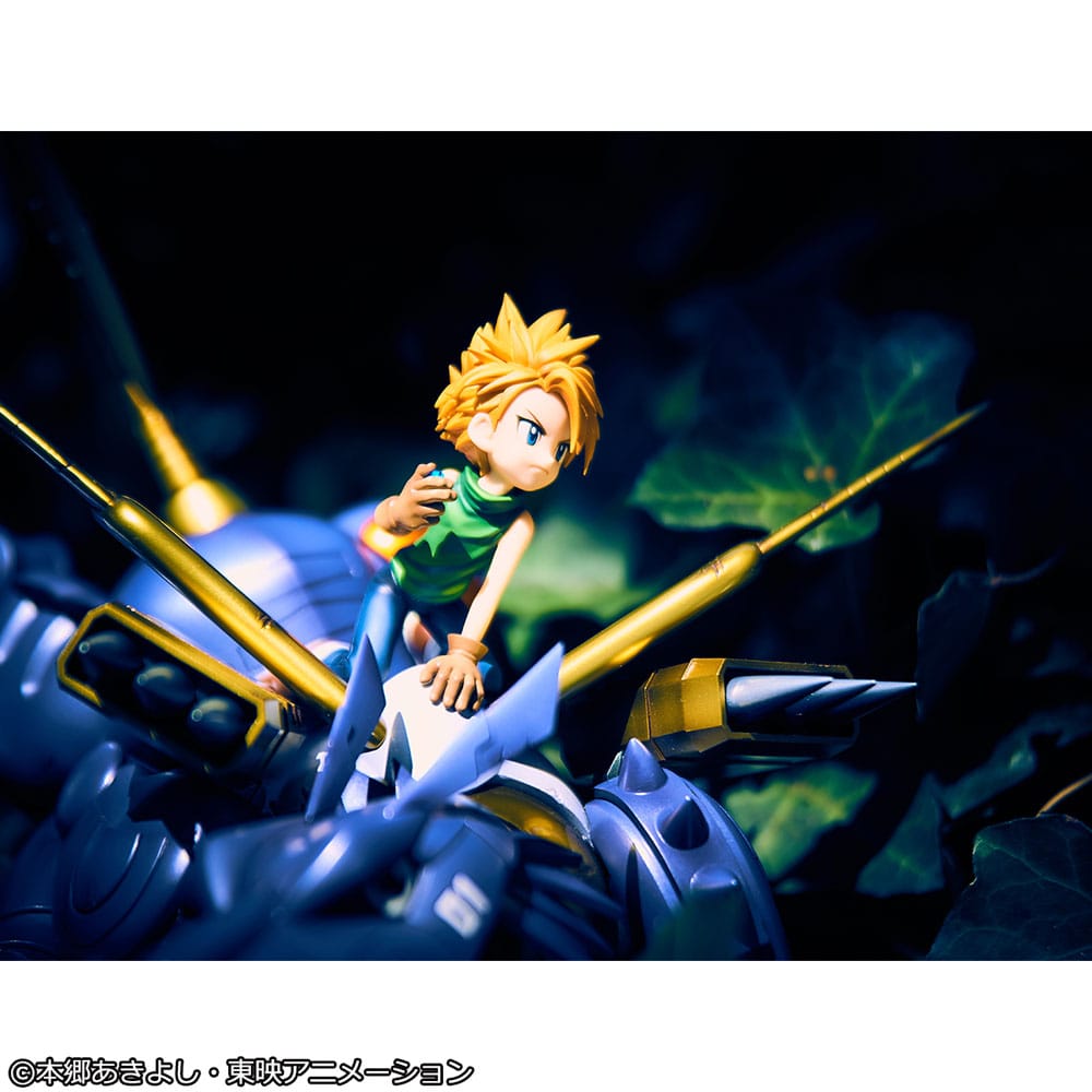 Digimon Adventure Precious G.E.M. Series PVC Statue Metal Garurumon & Ishida Yamato 30 cm 4535123843822