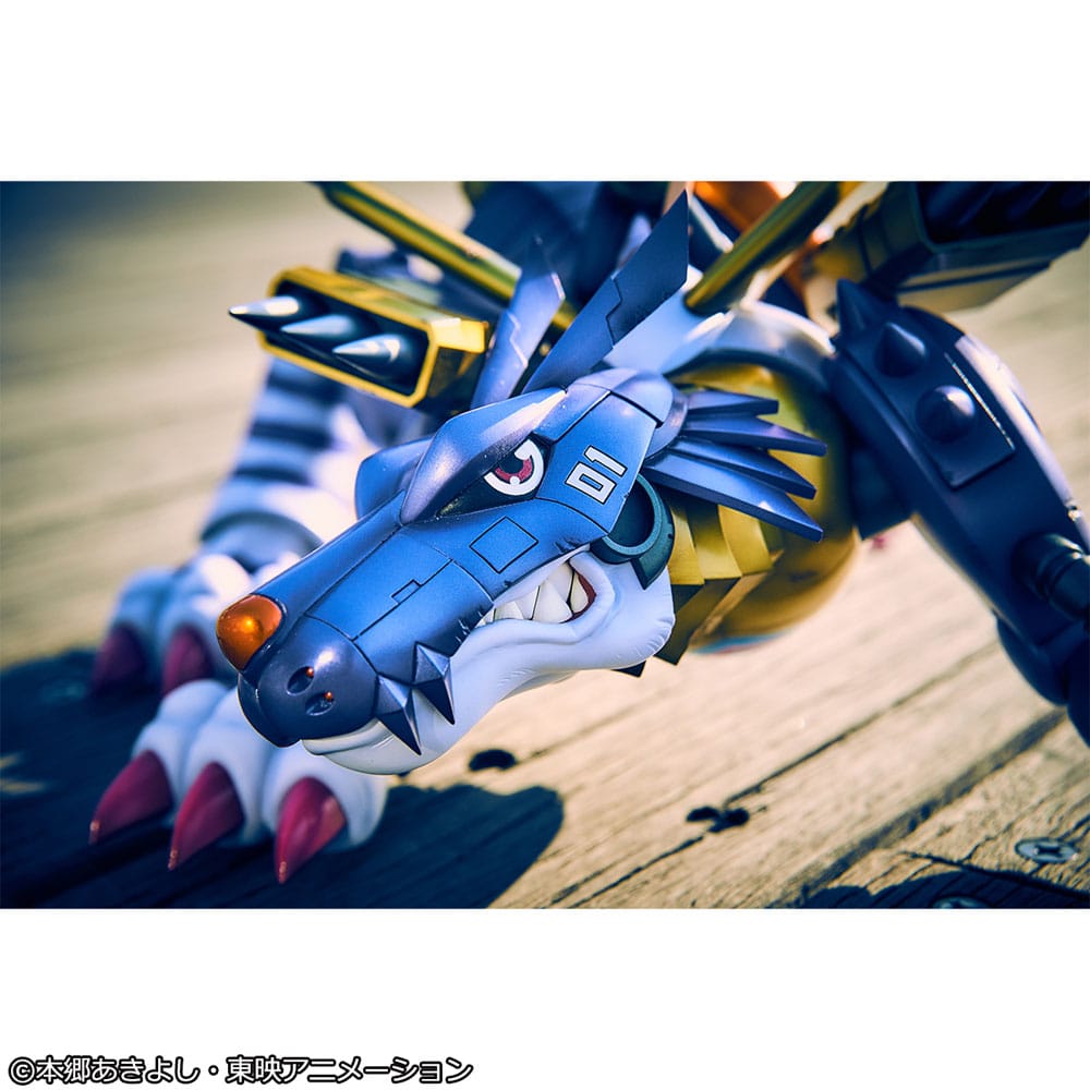 Digimon Adventure Precious G.E.M. Series PVC Statue Metal Garurumon & Ishida Yamato 30 cm 4535123843822