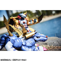 Digimon Adventure Precious G.E.M. Series PVC Statue Metal Garurumon & Ishida Yamato 30 cm 4535123843822