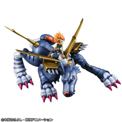 Digimon Adventure Precious G.E.M. Series PVC Statue Metal Garurumon & Ishida Yamato 30 cm 4535123843822
