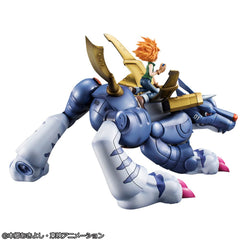 Digimon Adventure Precious G.E.M. Series PVC Statue Metal Garurumon & Ishida Yamato 30 cm 4535123843822