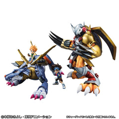 Digimon Adventure Precious G.E.M. Series PVC Statue Metal Garurumon & Ishida Yamato 30 cm 4535123843822