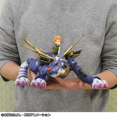 Digimon Adventure Precious G.E.M. Series PVC Statue Metal Garurumon & Ishida Yamato 30 cm 4535123843822