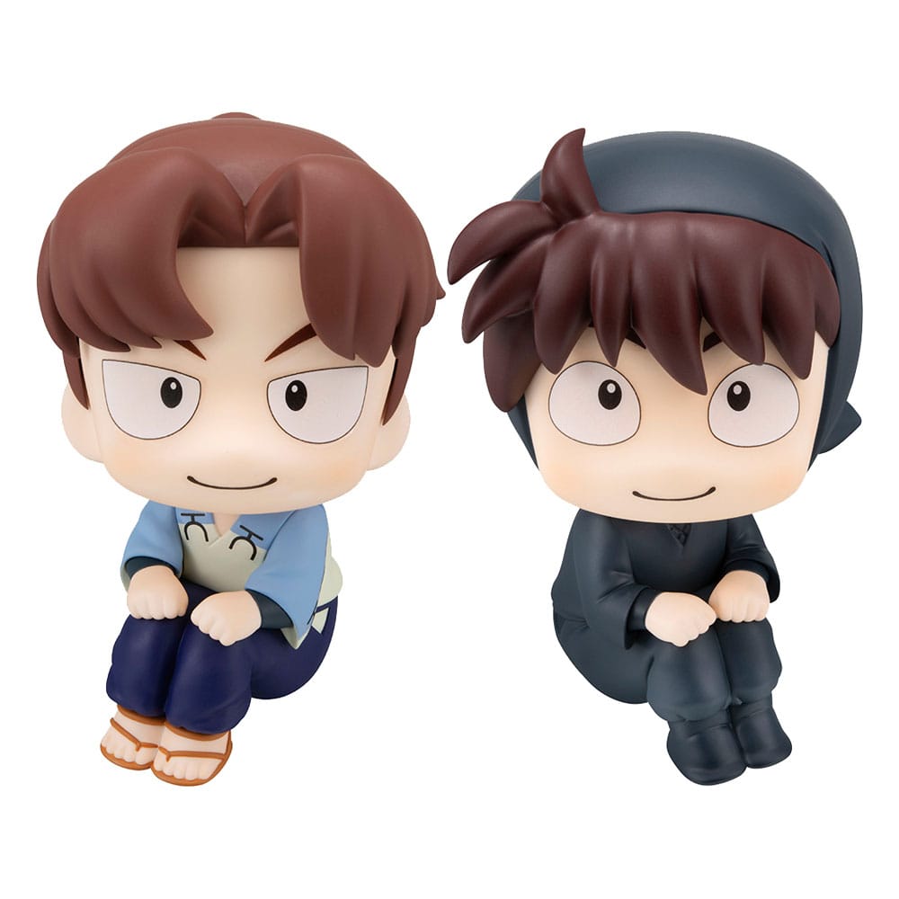 Nintama Rantaro Look Up PVC Statue Hansuke Doi & Rikichi Yamada Set (with gift) 11 cm 4535123844201