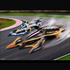 Future GPX Cyber Formula Vehicle Experion Z/A-8 Knight Shoemach Model C.F.C Heritage Edition 7 cm 4535123844256