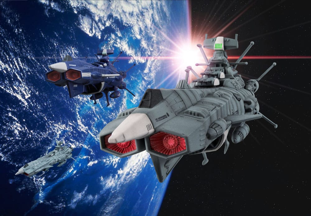 Space Battleship Yamato 2202 Statue Cosmofleet SP Aircraft Warriors of Love U.N.C.F. AAA-1 Andromeda Re. 19 cm 4535123844416