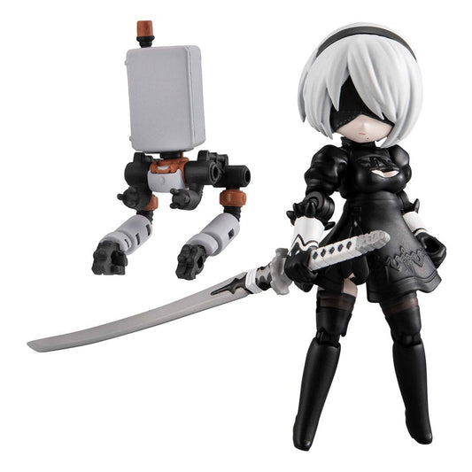 NieR: Automata Ver1.1a Desktop Army Action Figure 2B 8 cm 4535123844492