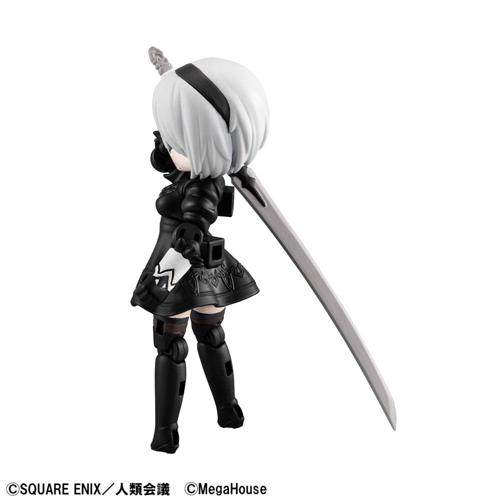 NieR: Automata Ver1.1a Desktop Army Action Figure 2B 8 cm 4535123844492