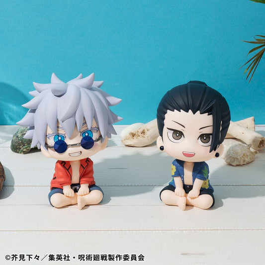 Jujutsu Kaisen Look Up PVC Statue Satoru Gojo & Suguru Geto Okinawa Ver. Set (with gift) 11 cm 4535123844522