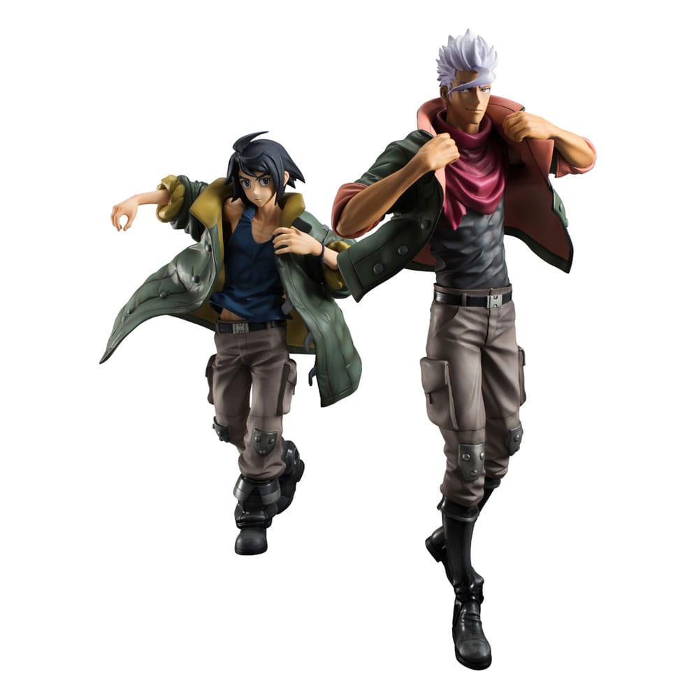 Mobile Suit Gundam Iron-Blood Orphans G.E.M. Series PVC Statue Mikazuki Augus & Orga Itsuka 26 cm   4535123844546