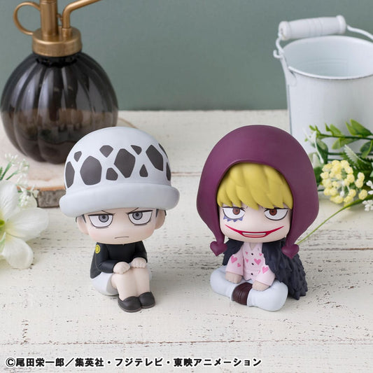 One Piece Look Up PVC Statues Trafalgar Law Childhood Ver. & Corazon 11 cm (with gift)       4535123844690
