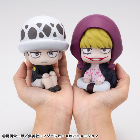 One Piece Look Up PVC Statues Trafalgar Law Childhood Ver. & Corazon 11 cm (with gift)       4535123844690
