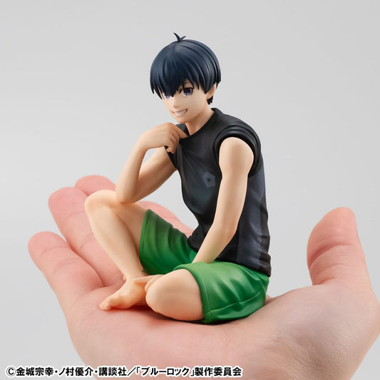 Blue Lock G.E.M. Series PVC Statue Yoichi Isagi Palm Size 9 cm 4535123844720