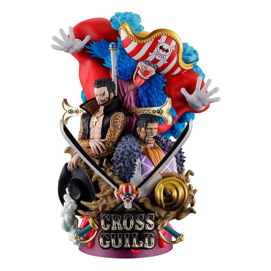 One Piece Petitrama DX PVC Mini Statue Logbox Re Birth 03 Cross Guild 15 cm 4535123844751