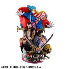 One Piece Petitrama DX PVC Mini Statue Logbox Re Birth 03 Cross Guild 15 cm 4535123844751