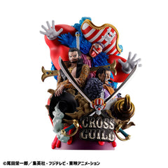 One Piece Petitrama DX PVC Mini Statue Logbox Re Birth 03 Cross Guild 15 cm 4535123844751