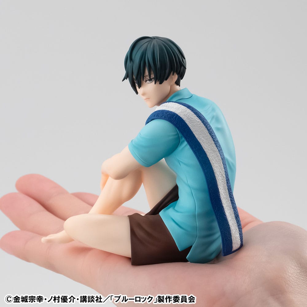 Blue Lock G.E.M. Series PVC Statue Rin Itoshi Palm Size 9 cm 4535123844843