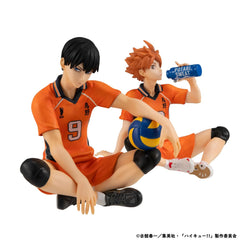 Haikyu!! G.E.M. Series PVC Statue Atsumu Shoyo Hinata Second Uniform Ver. Palm Size 9 cm 4535123844850