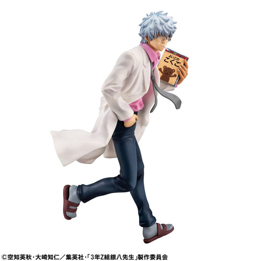 3-Z Ginpachi Sensei G.E.M. Series PVC Statue Ginpachi Sakata Reiwa Ver. 22 cm  4535123844911