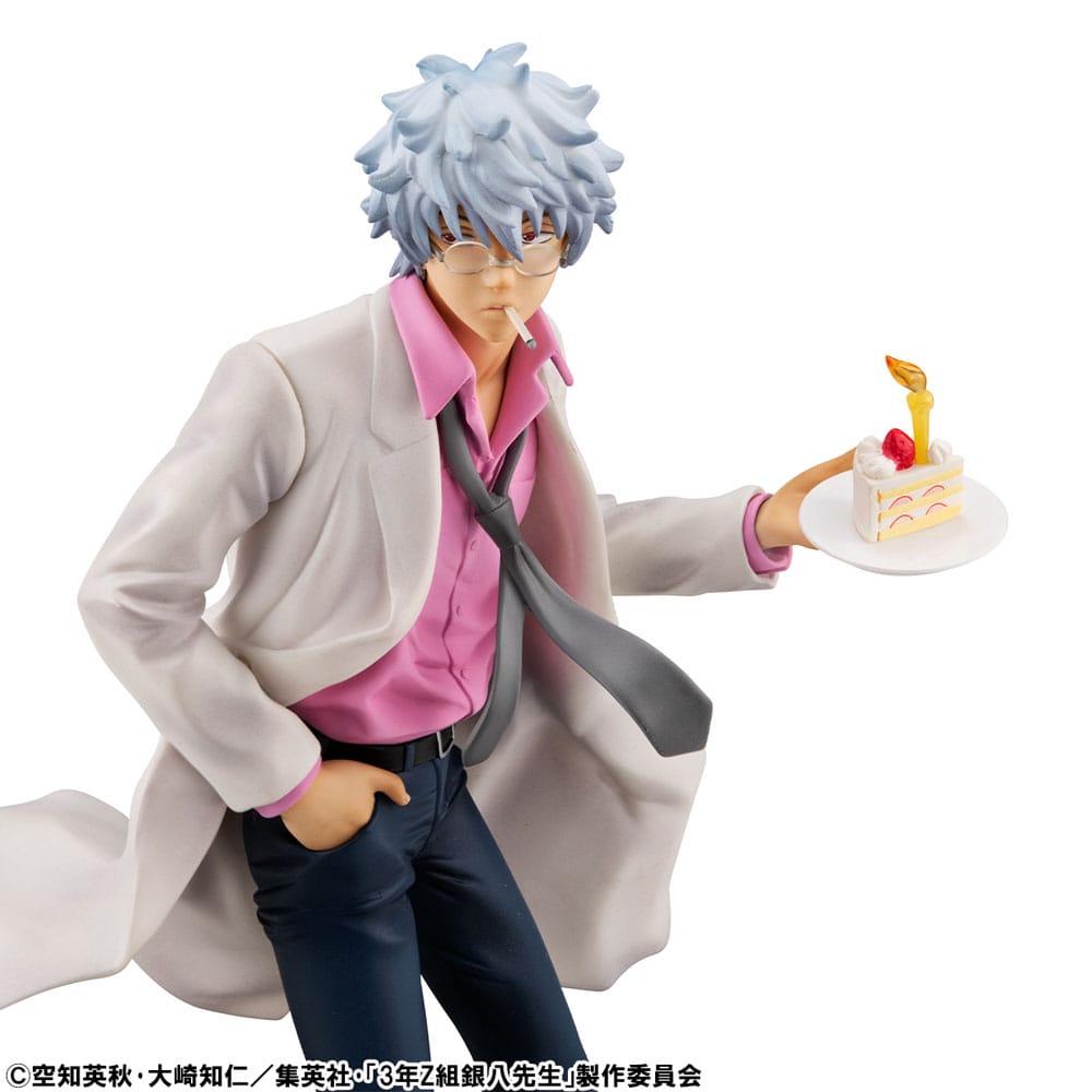 3-Z Ginpachi Sensei G.E.M. Series PVC Statue Ginpachi Sakata Reiwa Ver. 22 cm  4535123844911