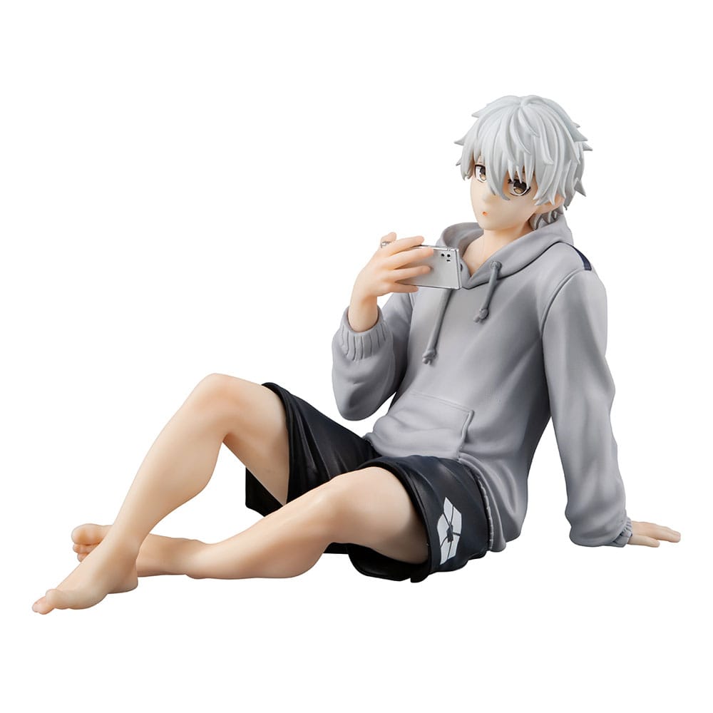 Blue Lock G.E.M. Series PVC Statue Seishiro Nagi Repaint Ver. Palm Size 9 cm 4535123845321