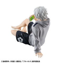 Blue Lock G.E.M. Series PVC Statue Seishiro Nagi Repaint Ver. Palm Size 9 cm 4535123845321