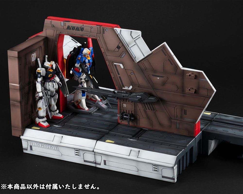 Mobile Suit Z Gundam HG Series Realistic Model Series Diorama 1/144 Nahel Argama catapult deck 40th Anniversary Edition 100 cm 4535123845406
