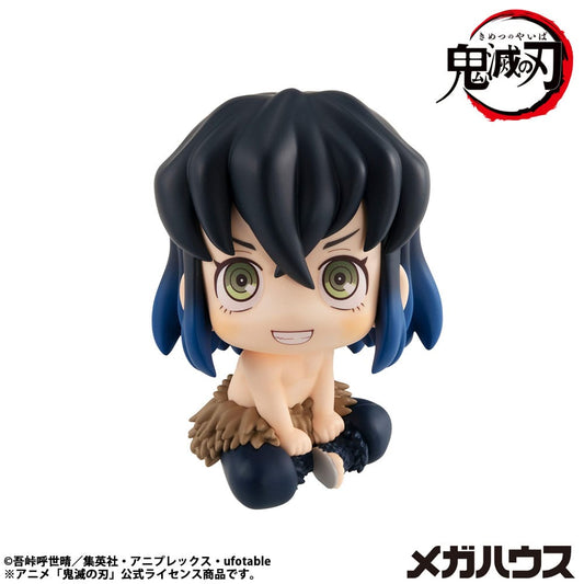 Demon Slayer Kimetsu no Yaiba Look Up PVC Statue Hashibira Inosuke 10 cm 4535123845505