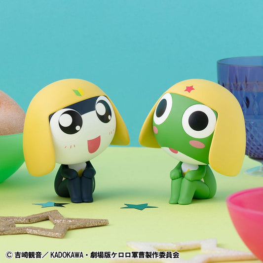 Sergeant Frog Look Up PVC Statue Keroro & Tamama Set (with gift) 11 cm      4535123845604