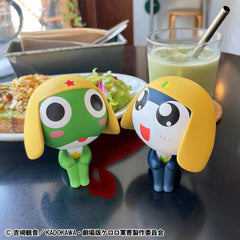 Sergeant Frog Look Up PVC Statue Keroro & Tamama Set (with gift) 11 cm      4535123845604