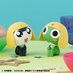 Sergeant Frog Look Up PVC Statue Keroro & Tamama Set (with gift) 11 cm      4535123845604