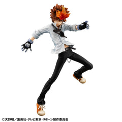 Katekyo Hitman Reborn! G.E.M. Series PVC Statue Tsunayoshi Sawada & Kyoya Hibari & Reborn Set 21 cm  4535123845635