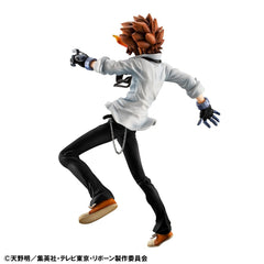 Katekyo Hitman Reborn! G.E.M. Series PVC Statue Tsunayoshi Sawada & Kyoya Hibari & Reborn Set 21 cm  4535123845635