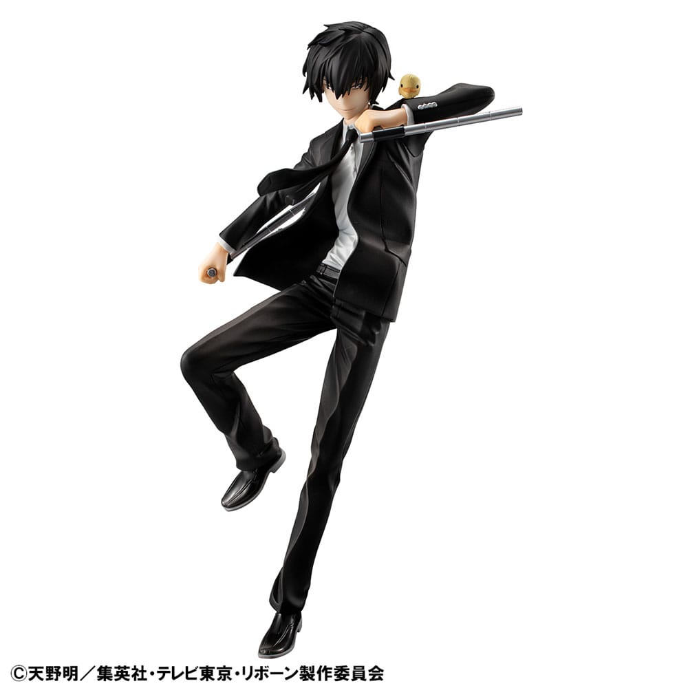 Katekyo Hitman Reborn! G.E.M. Series PVC Statue Tsunayoshi Sawada & Kyoya Hibari & Reborn Set 21 cm  4535123845635