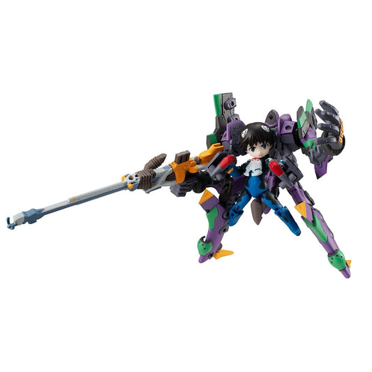 Evangelion Desktop Army Figure Shinji Ikari & Evangelion No. 1 New Theatrical Edition 15 cm  4535123845673