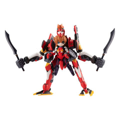 Evangelion Desktop Army Figures Shikinami Asuka Langley & Evangelion 2 8 - 15 cm  4535123845697