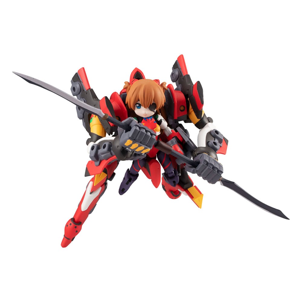 Evangelion Desktop Army Figures Shikinami Asuka Langley & Evangelion 2 8 - 15 cm  4535123845697