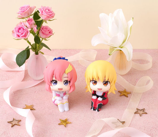 Mobile Suit Gundam Seed Freedom Look Up PVC Statue Lacus Clyne & Cagalli Yula Athha (with gift) 11 cm 4535123845765