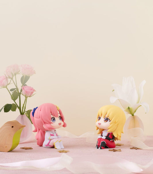 Mobile Suit Gundam Seed Freedom Look Up PVC Statue Lacus Clyne & Cagalli Yula Athha (with gift) 11 cm 4535123845765
