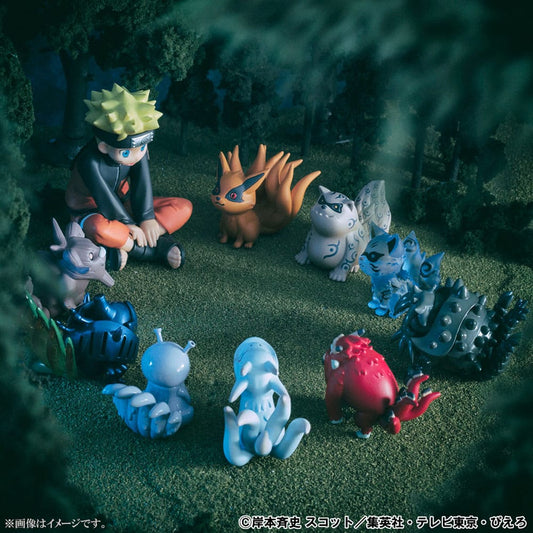 Naruto Shippuden Gaiden G.E.M. Series PVC Statue Naruto Uzumaki & Biju Set 7 cm         4535123845895