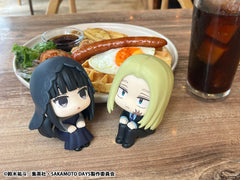 Sakamoto Days Look Up PVC Statue Shishiba & Osaragi Set (with gift) 11 cm      4535123846007