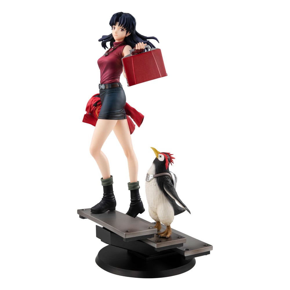 Rebuild of Evangelion Gals PVC Statue Misato Katsuragi & Pen Pen 25 cm 4535123846052