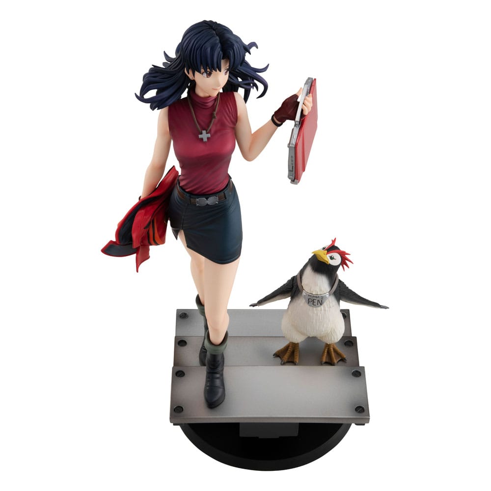 Rebuild of Evangelion Gals PVC Statue Misato Katsuragi & Pen Pen 25 cm 4535123846052