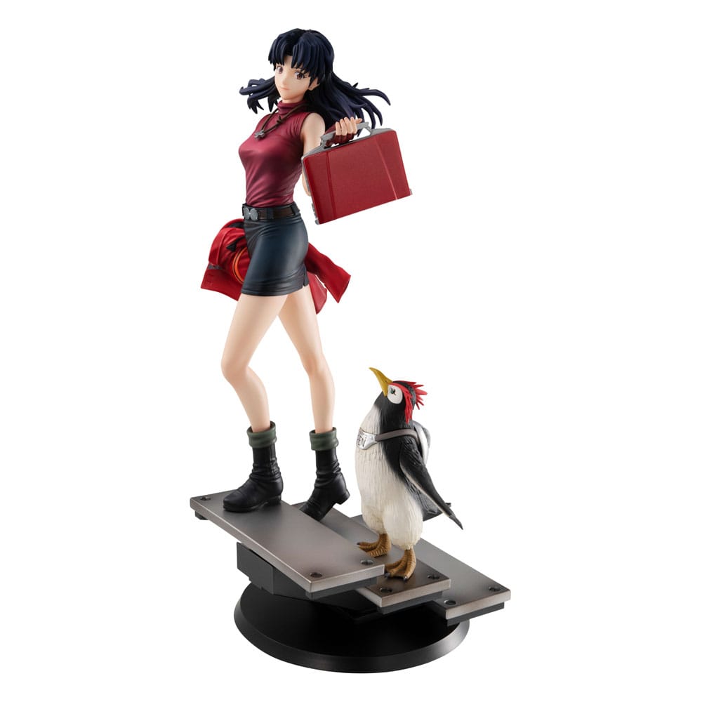 Rebuild of Evangelion Gals PVC Statue Misato Katsuragi & Pen Pen 25 cm 4535123846052