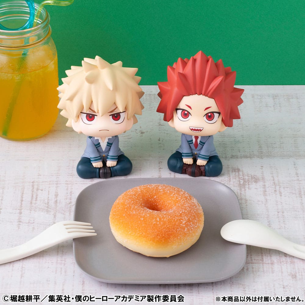 My Hero Academia Look Up PVC Statue Set Eijiro Kirishima & Shoto Aizawa (with gift) 11 cm      4535123846342