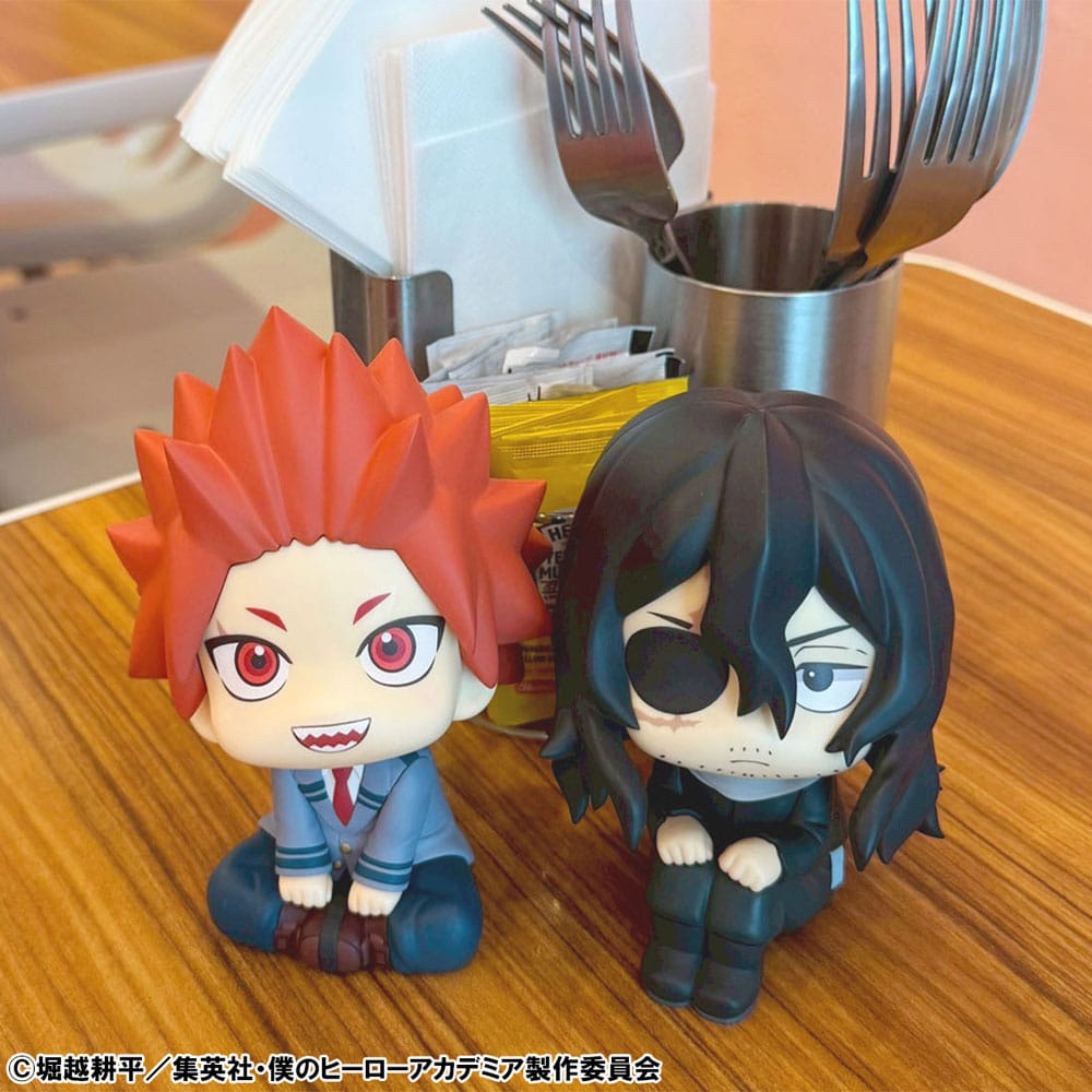 My Hero Academia Look Up PVC Statue Set Eijiro Kirishima & Shoto Aizawa (with gift) 11 cm      4535123846342