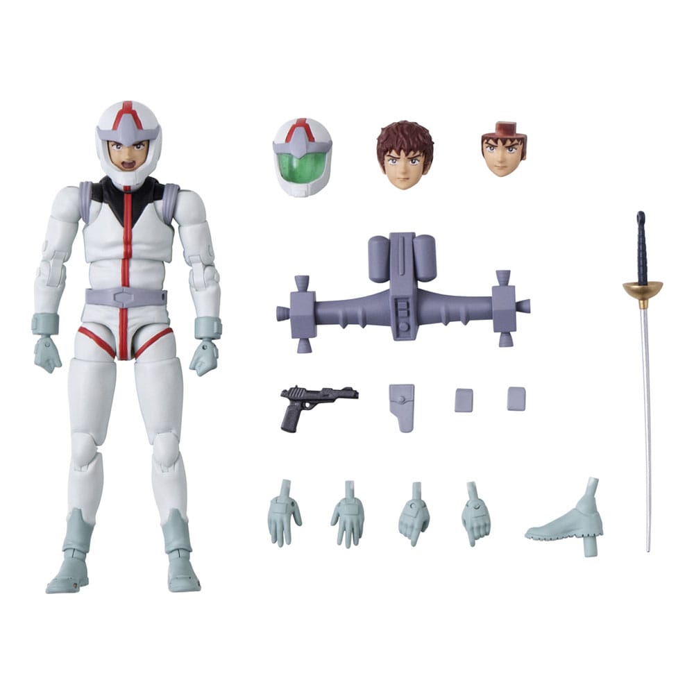 Mobile Suit Gundam G.M.G. Collection EX 09 Action Figures 2-Pack Earth Federation Amuro Ray & Char Aznable Normal Suit Ver. (with gift) 10 cm    4535123846519