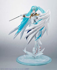 Mobile Suit Gundam x Hatsune Miku Lucrea PVC Statue Hatsune Miku x Wing Gundam Zero EW 45th Anniversary 27 cm         4535123846656
